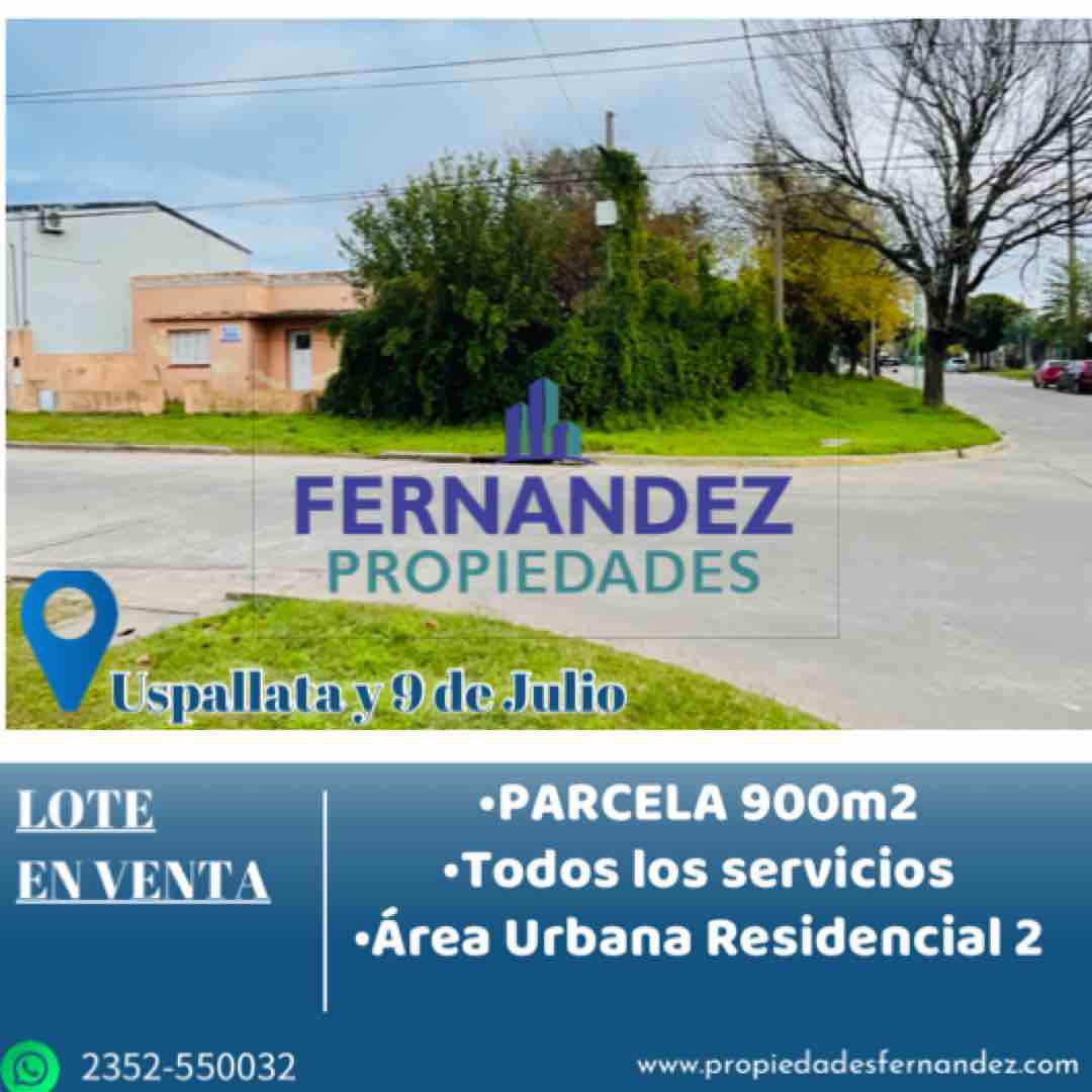 EN VENTA IMPORTANTE PARCELA DE 900M2. CHACABUCO.- COD. 276