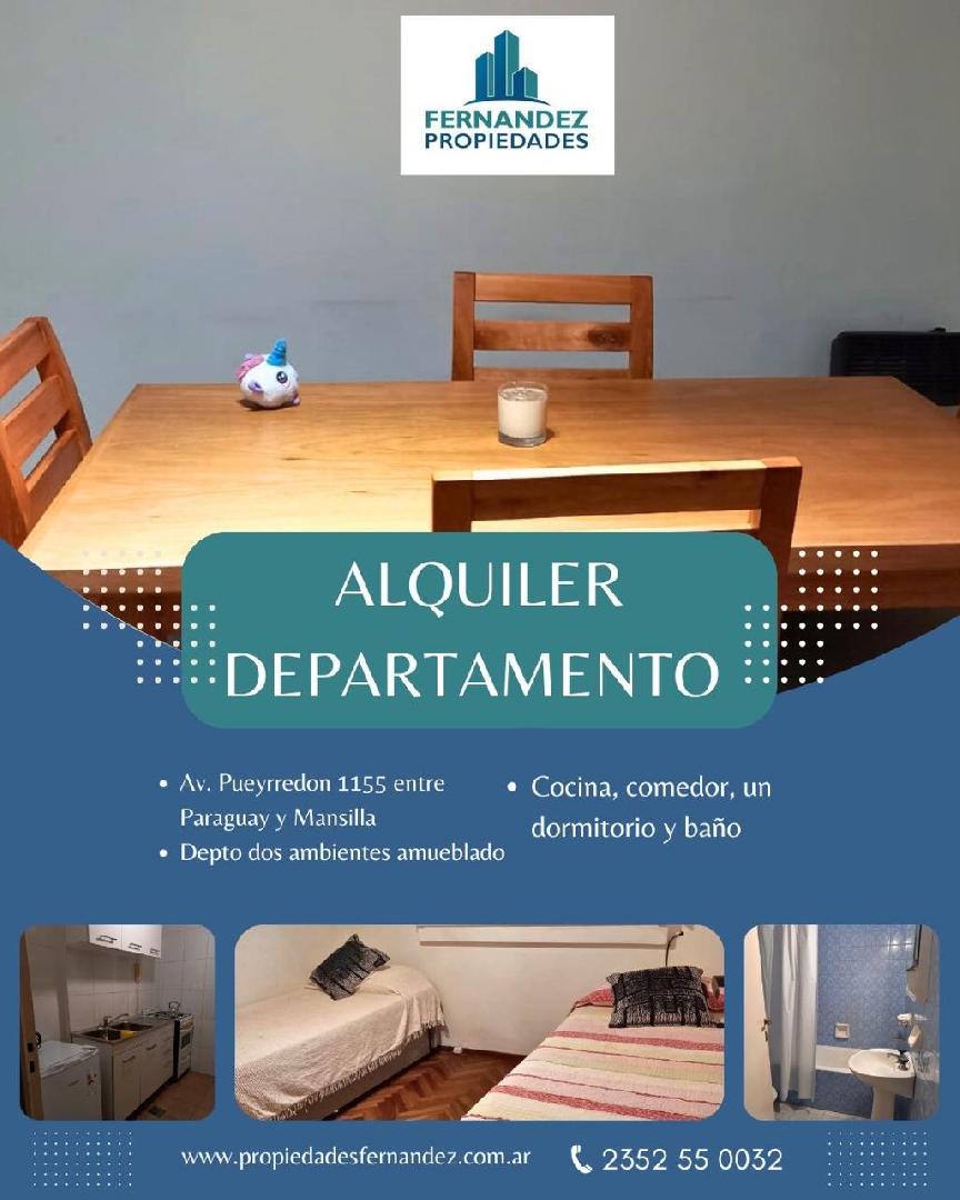 EN ALQUILER DEPTO EN BUENOS AIRES, AV. PERON E/ PARAGUAY Y MANSILLA. CABA.- COD. 295